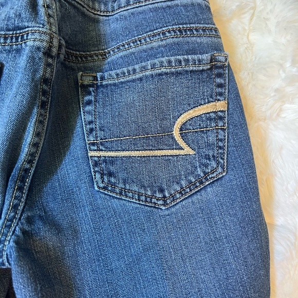 American Eagle cropped jeans sz 4 - Picture 4 of 12